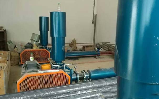 電廠脫硫氧化羅茨風機實拍圖 電廠脫硫氧化羅茨風機實拍圖